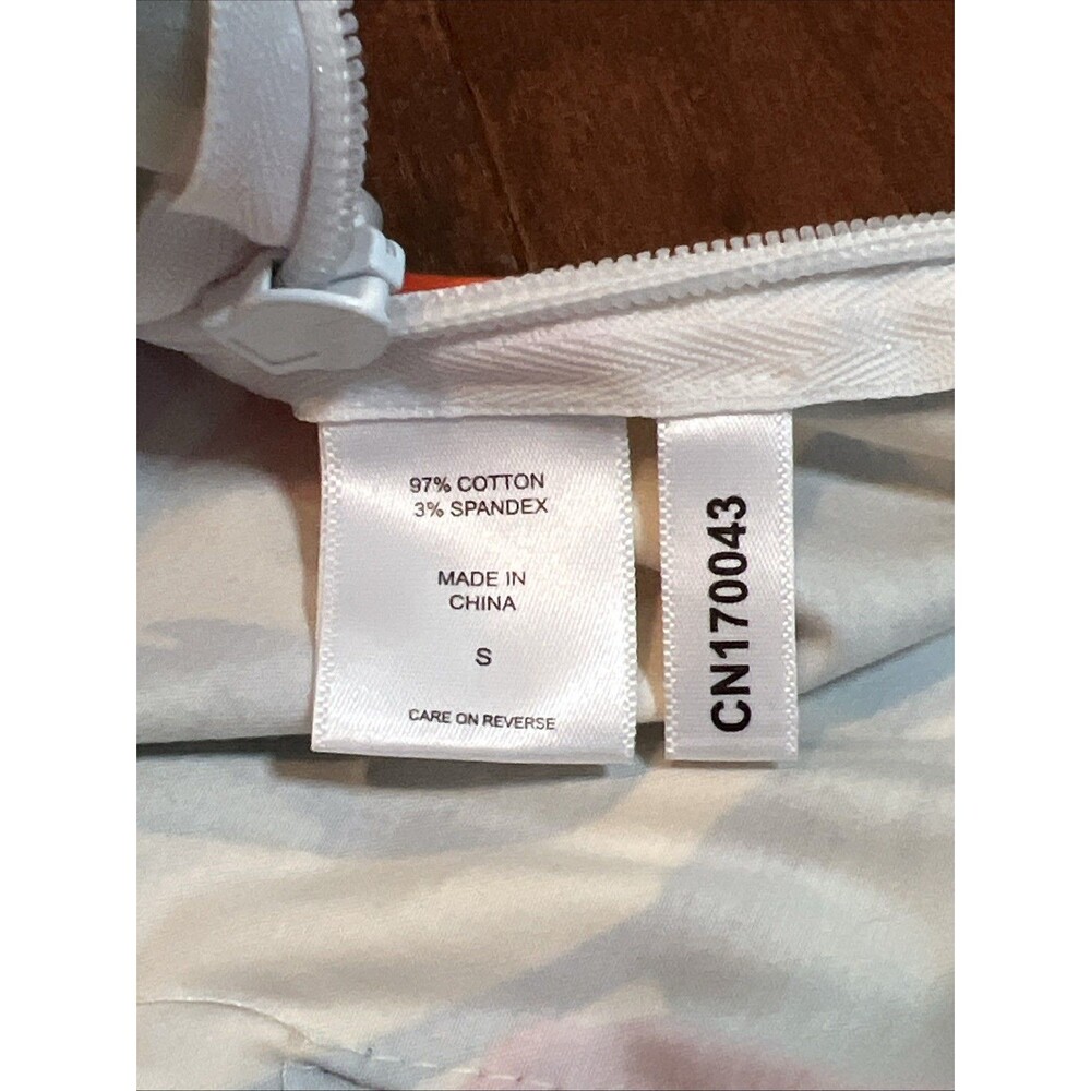 New York & Co Small Floral‎ One Shoulder Farm Rio vibes Beautiful Bright Colors - Picture 7 of 11